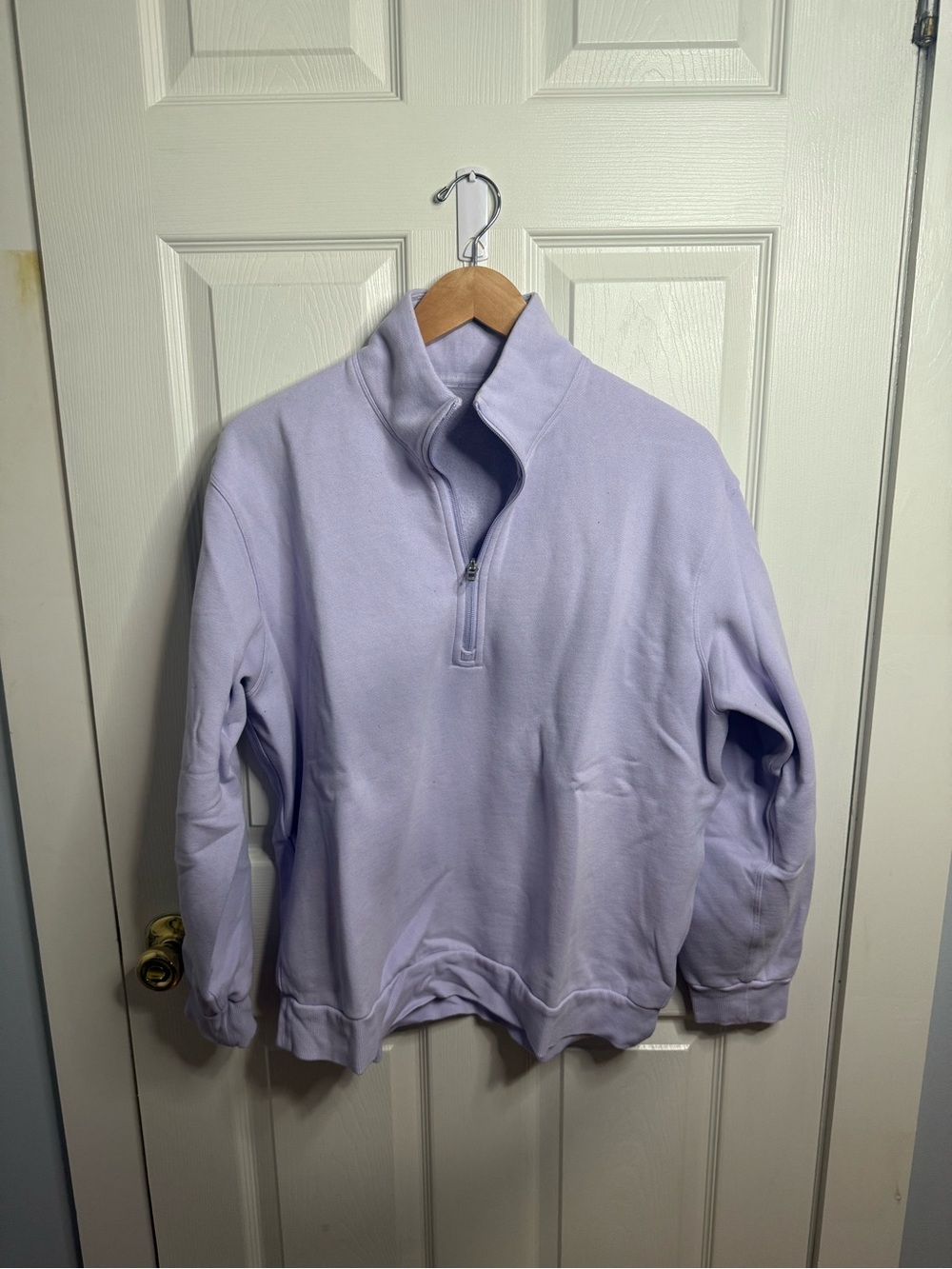 lululemon athletica Men's Lavender Half-Zip Pullover